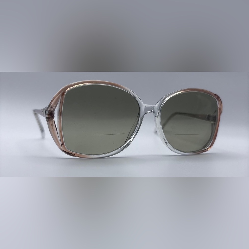 Max Cole L1002 Brown Translucent Oval Sunglasses Frames Only